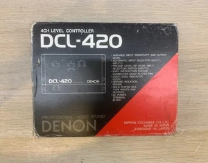 Altavoz profesional Denon DCI-420 de colección en caja para controlador de nivel de línea de 4 canales - Imagen 1 de 7