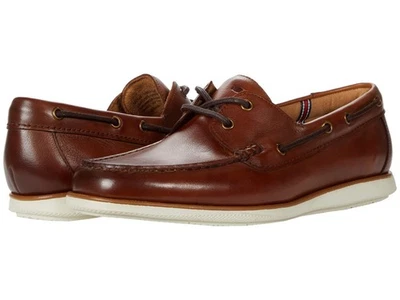 Zapato de barco Florsheim Atlantic Moc Toe para hombre Oxford 115 DM EE. UU. coñac Foto 1 de 4