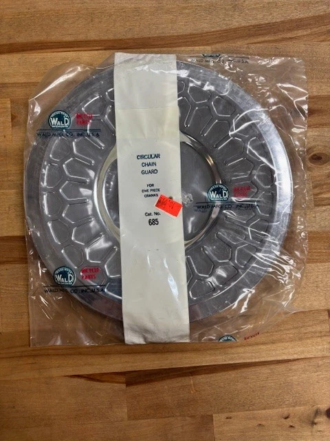 Protector de cadena circular Wald vintage para bielas de una pieza Foto 1 de 2