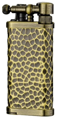 Old Boy IM Corona Butano Llama Suave Pipa Encendedor Antiguo Latón Martillado - 1205 Foto 1 de 2