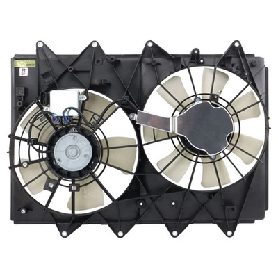Radiator Dual Cooling Fan Assembly Fits 2010-2015 Mazda CX-9 MA3115155 - Image 1 of 4