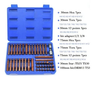 For Craftspeople 48PCS Screwdriver Set 10mm Hex Shank Ergonomic Handle - Picture 1 of 10