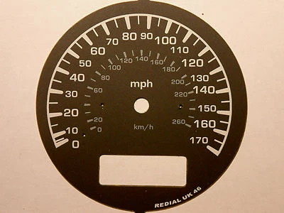 HONDA CB900F (F2>F7) AVISPÓN DE REPUESTO 2002-2007 MPH SPEEDO RELOJ ESFERA BASE Foto 1 de 2