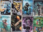 DC Modern Variant Comic Lot Of Eight , Aquaman, Batman, Deathstroke, Nightwing