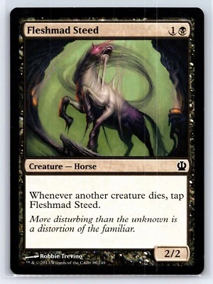 2013 MTG - Fleshmad Steed Theros Regular 88/249 - Image 1 of 2