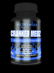 Cápsulas preentrenamiento Medz con manivela de Nutramedz - Imagen 1 de 2