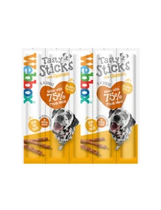 Webbox Dogs Delight Sticks Tasty Chicken Large/Giant Breed 18 x 5 (90 Sticks) - Picture 1 of 1