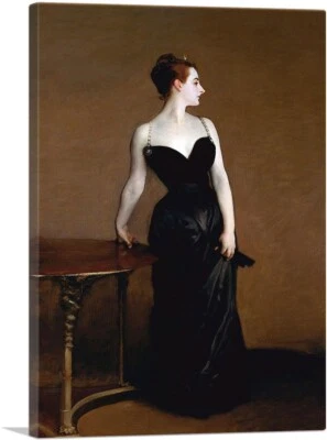 ARTCANVAS Madame X Pierre Gautreau 1884 Canvas Art Print by John Singer Sargent