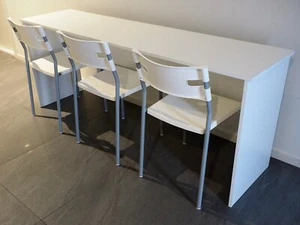 Students' desk with 3 Chairs for 2 to 3 students, Suitable for a Tutor too - Picture 1 of 12