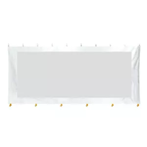 7x20 Standard Netz Seitenwand für Baldachin Event Zelt Hochzeit Party Vinyl Panel - Bild 1 von 4