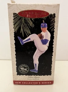 1996 Hallmark Keepsake Ornament - Nolan Ryan, Box Is Damaged, Used - Picture 1 of 2