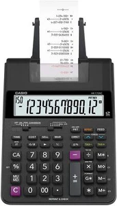 Calculatrice Imprimante CASIO HR-170RCBLACK À Piles En Encre Noire Et Rouge NEUF - Photo 1/2