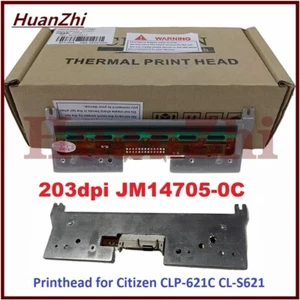 Tête d'impression 203 dpi pour imprimante d'étiquettes thermique Citizen CLP-621C CL-S621 JM14705-0 - Photo 1/4