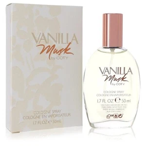 Coty Vanilla Musk Cologne Spray 50ml/1.7oz - Picture 1 of 1