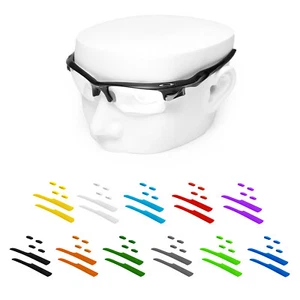 Max.Shield Silicone Kit Ear Socks & Nose Piece for-Oakley Fast Jacket XL Frame - Imagen 1 de 15