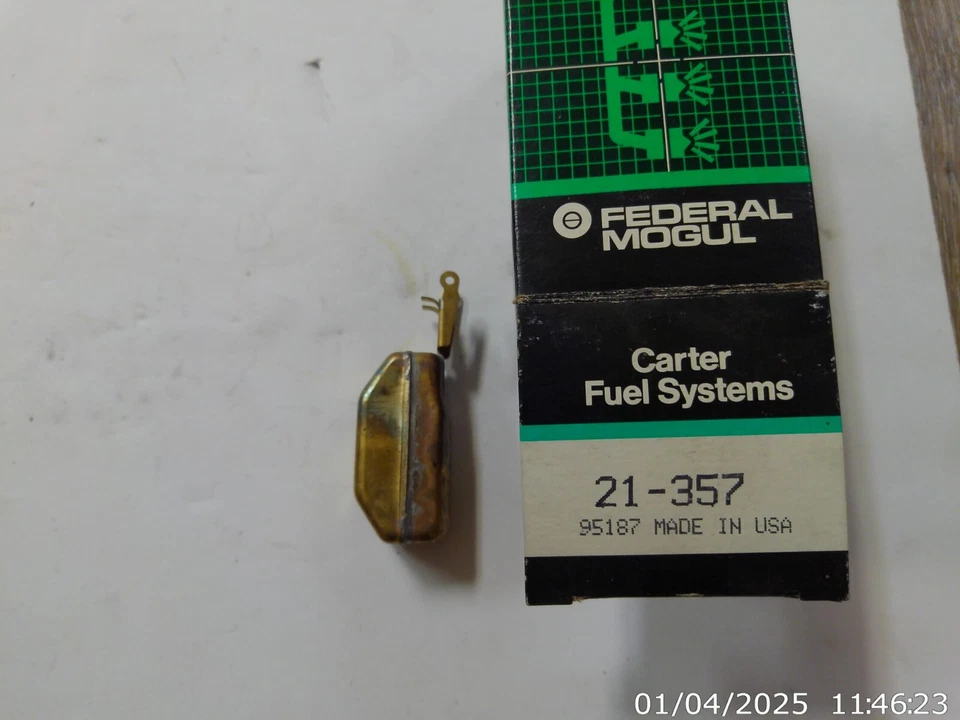 Carburador flotador Carter 21-357 Toyota Land Cruiser F 2F 1969-80 NOS OEM Foto 1 de 1