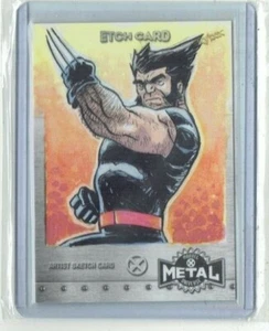 Marvel 2020 Upper Deck Metal Universe Artist Sketch Card 1/1 (Marcelo DiChaira) - Picture 1 of 1