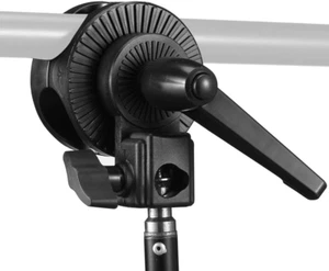 Grip Swivel Head Clamp Holder Bracket Adapter for Light Stand, Extension - Picture 1 of 12
