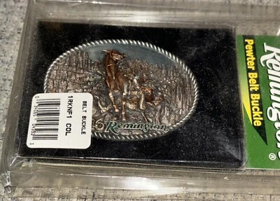 复古雷明顿扣马逃生,骑马狩猎,美国制造 — 第 1/4 张图片