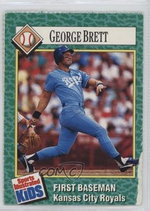 1990 Sports Illustrated for Kids Series 1 George Brett #162 HOF