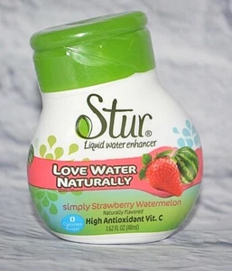 1 ROBUSTO ESALTATORE DI ACQUA LIQUIDA AMORE ACQUA NATURALMENTE SEMPLICE ANGURIA FRAGOLA - Foto 1 di 2