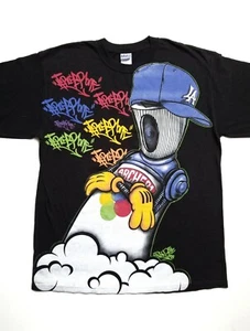 Camiseta De Colección ARCHER ONE 1 LA Nipsey Adulto Grande Graffiti Etiquetador Arte Krylon - Imagen 1 de 12