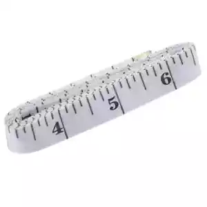 60" Body Measuring Ruler Sewing Tailor Tape Measure Seamstress Soft Flat - Picture 1 of 6