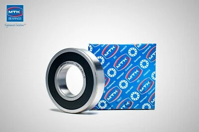 MTK+ (HIGH QUALITY, BELGIUM BASED MANUFACTURER) 6200 - 6215 High Quality, Ball Bearings (10mm to 75mm Bore, Open/2RS/ZZ)