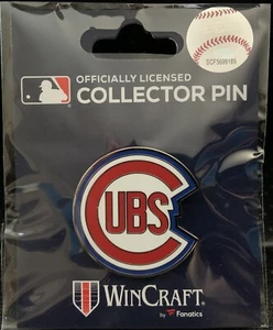 CHICAGO CUBS COOPERSTOWN LAPEL COLLECTOR PIN NEW WINCRAFT - Picture 1 of 1