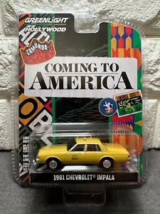 Greenlight Hollywood Coming To America 1981 Chevrolet Impala Yellow - Picture 1 of 4