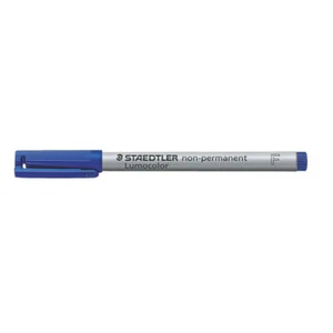 Staedtler | Lumocolor Single Pen F Non-Permanent Marker | Blau | Schreibstift | - Bild 1 von 2
