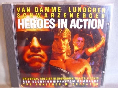 Van Damme/ Lundgren/ Schwarzenegger- Heroes in Action- SILVA SCREEN 1992 - Bild 1 von 2