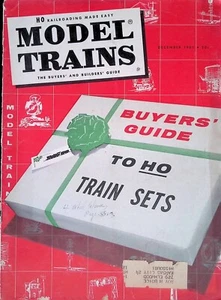 Model Trains Magazine December 1961 HO Railroading Made Easy - Imagen 1 de 3
