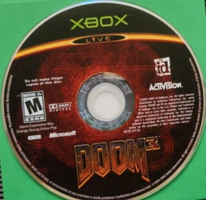 Doom 3 (Microsoft Xbox, 2005) Lose - gereinigt - VERKAUF, getestet & funktioniert! Kostenloser Versand! - Bild 1 von 7