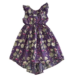 Tea Girls Floral Dress Size 10 Ruffle Cottage Peasant Preppy Spring Boho Classic - Picture 1 of 8