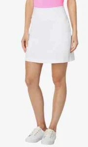 LILLY PULLITZER LUXLETIC Monica sportlicher Rock Skort UPF 50+ weiß A-Linie Größe 2 - Bild 1 von 3