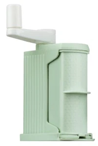 Rigamonti Parmesanmühle grün mit Kurbel und Edelstahlrolle Käsereibe - Bild 1 von 1