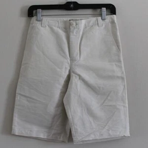 NWT Bonpoint Elyas Linen Blend Cream Beige 9" Inseam Shorts 12 - Picture 1 of 8