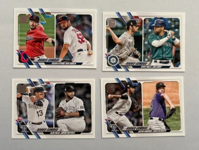 2021 Topps Update Series - CARD LOT - ROOKIE COMBOS - RC rookie card - Image 1 of 2