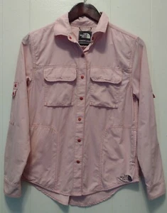 North Face Damen Nylon Langarmshirt mit Druckknopfleiste - Bild 1 von 8