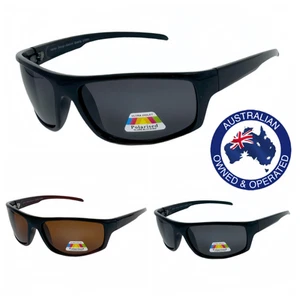Mens Women's Fashion Polarised Square Sport Fishing Retro Polarized Sunglasses - Picture 1 of 7