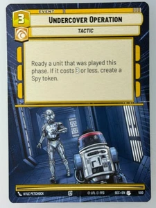 Star Wars Unlimited - Undercover Operation Hyperspace 500 - Picture 1 of 1