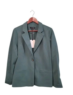 41 Hawthorn New Womens Size Large Green One Button Corpwear Office Siren Blazer - Image 1 of 4