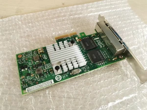 Czteroportowa karta sieciowa Intel I340-T4 Ethernet Gigabit PCI IBM 49Y4242 49Y4241 - Zdjęcie 1 z 2