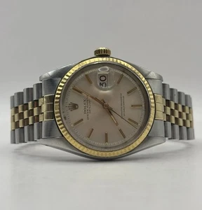 Rolex Datejust Automatic Vintage Herrenuhr Ref. 1601 Stahl - Gold Ø 36mm - Bild 1 von 10