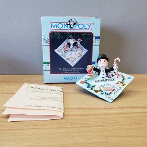 Enesco Monopoly Take A Chance On The Holiday Treasury of Christmas Ornaments - Bild 1 von 12