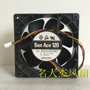 1pcs Sanyo 9G1212P1G03 12V 0.83A 12038 12CM 4-wire chassis cooling fan - Picture 1 of 3
