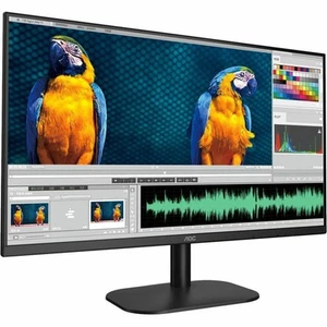 AOC 22B2HM2 22" Class Full HD LED Monitor - 16:9 - Textured Black - Picture 1 of 7
