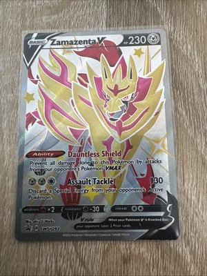 Zamazenta V (Shiny) SWSH293 SWSH: Sword & Shield Promo Cards Holo - Image 1 of 2