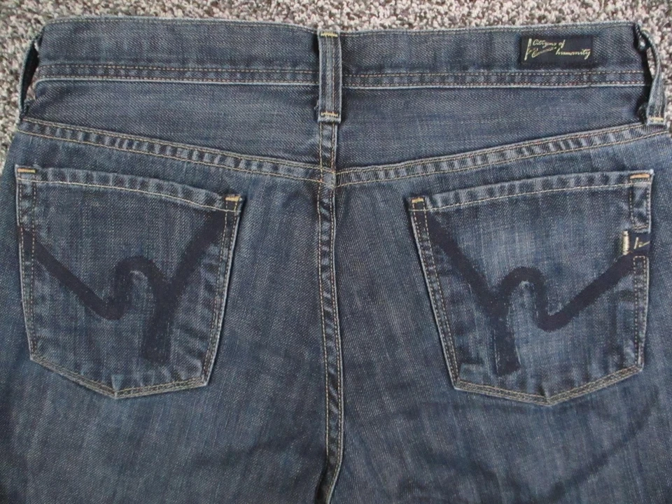 Citizens of Humanity Evans Jeans Mens 29 Relaxed Button Fly 606 USA Denim 30x26 - Image 1 of 4